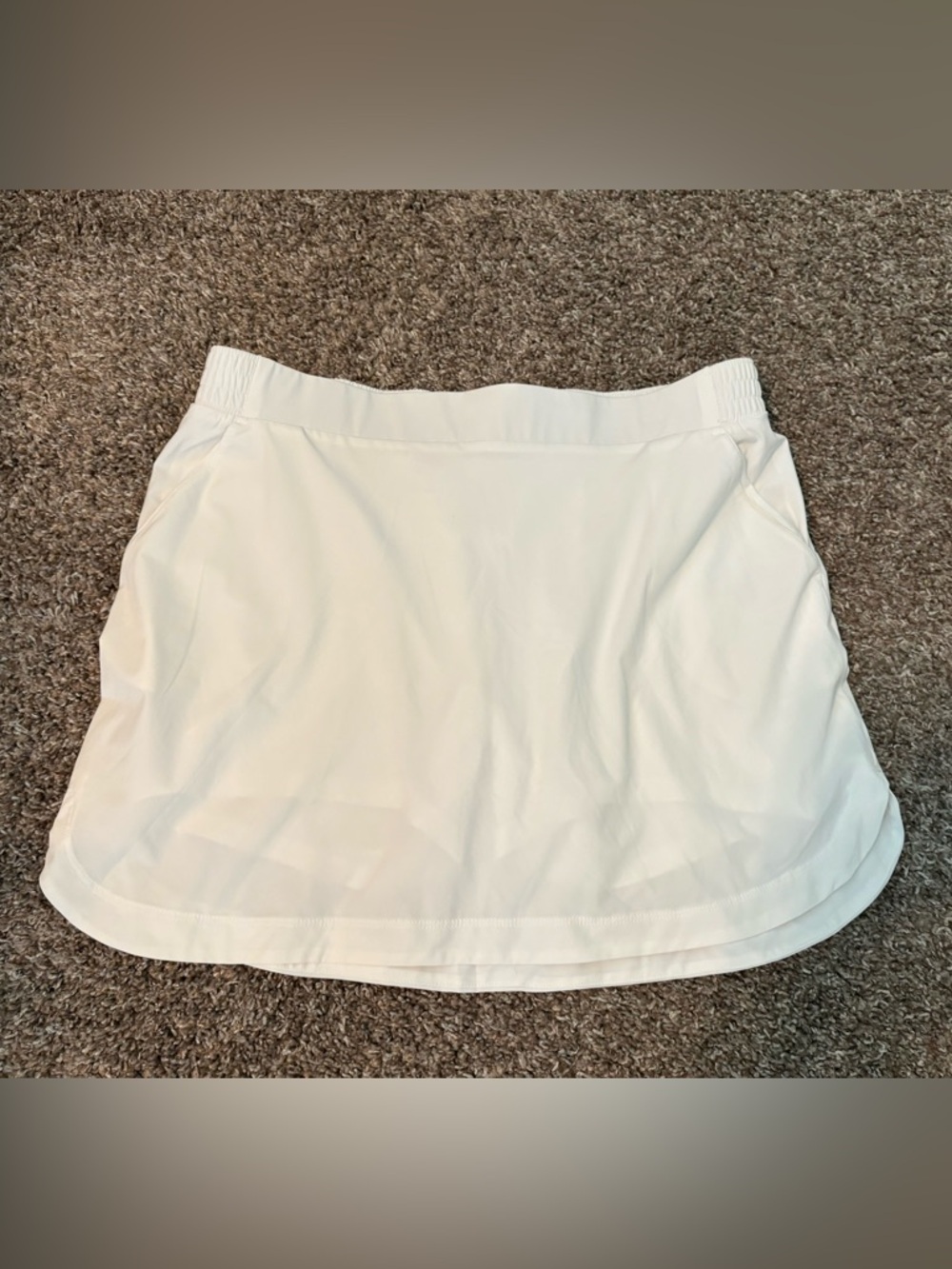 CALIA white athletic skort ladies size Large